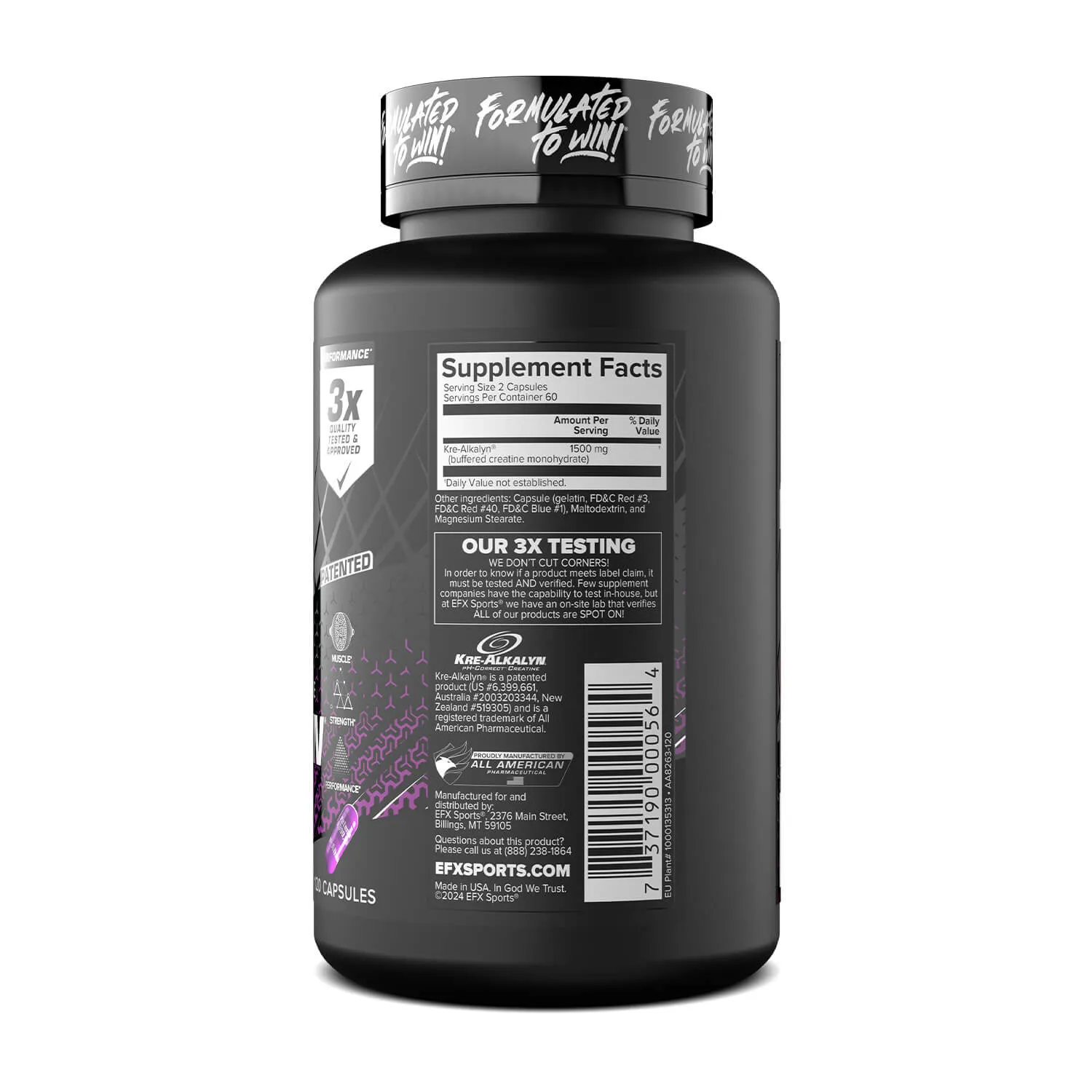 EFX Sports Kre-Alkalyn EFX