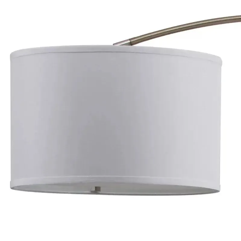 Elegant Joan Arched Floor Lamp with Marble Base