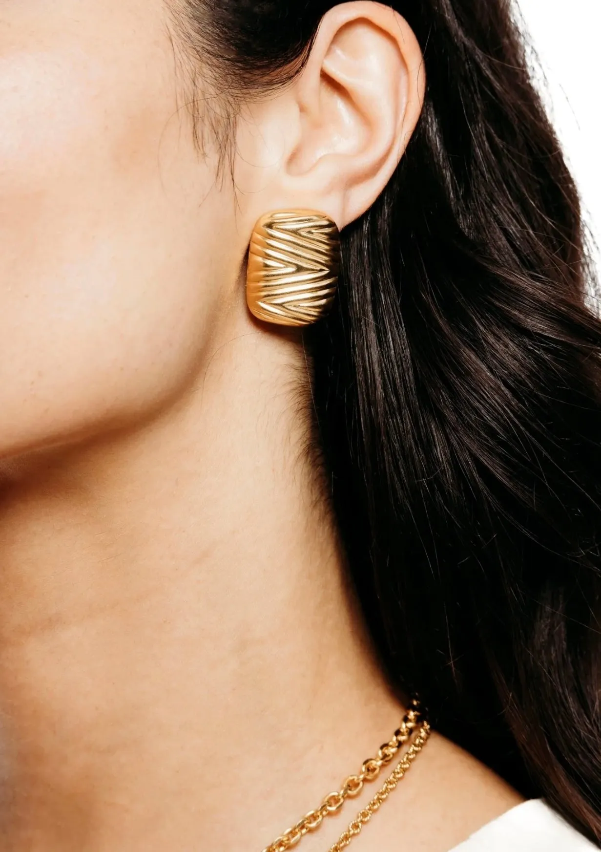 Elizabeth Cole - Almera Earrings - Gold