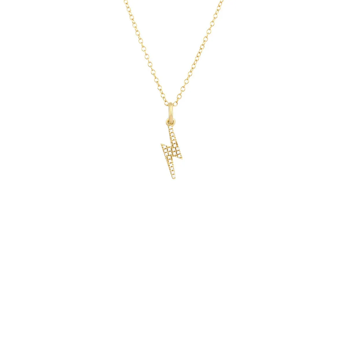 Ella Stein Diamond Lightning Bolt Necklace