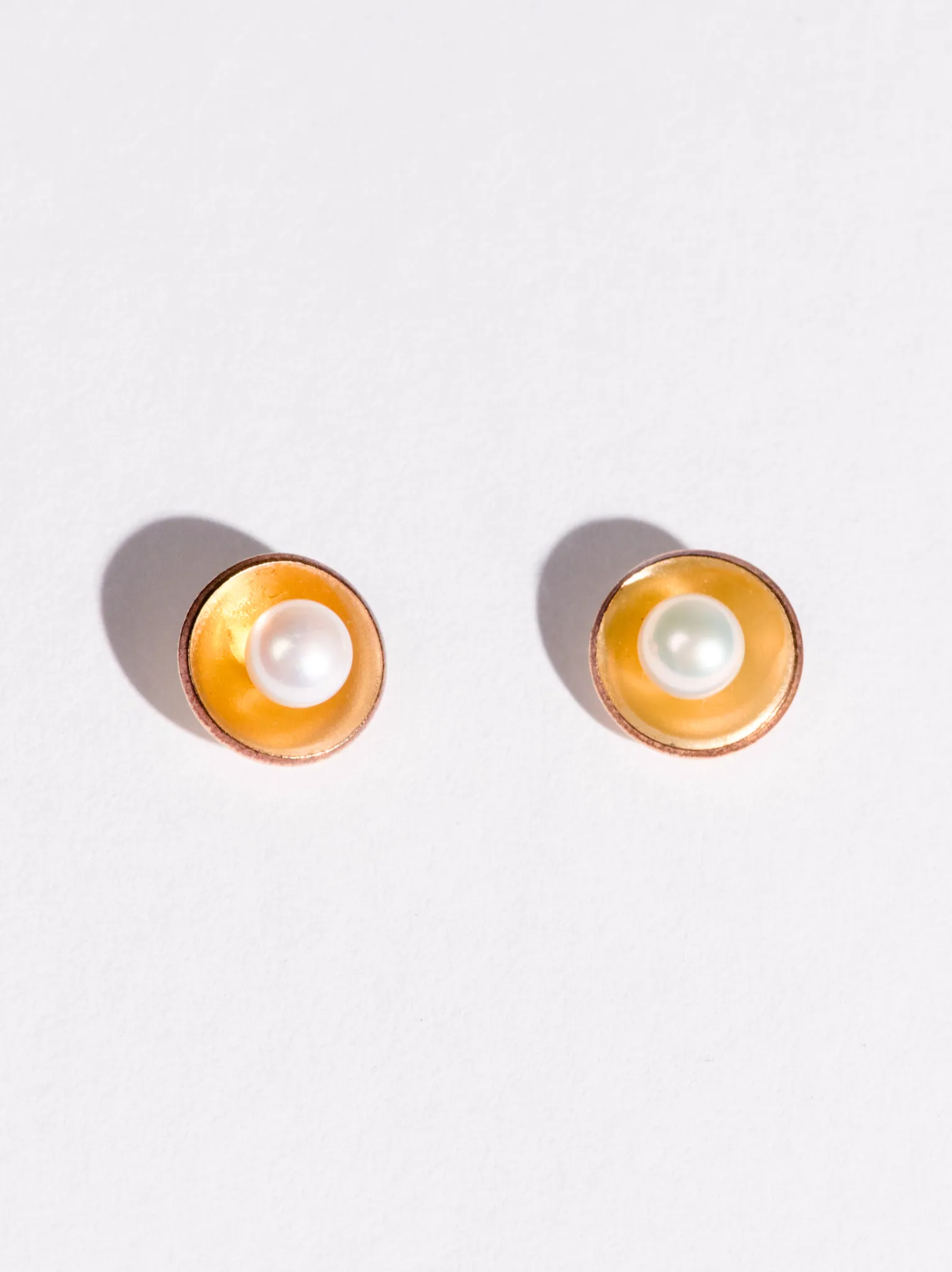 Emma Pearl Dish Studs