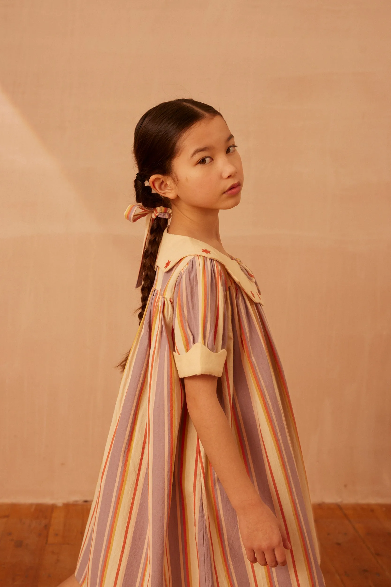 Esther Dress, Rustrel Stripe