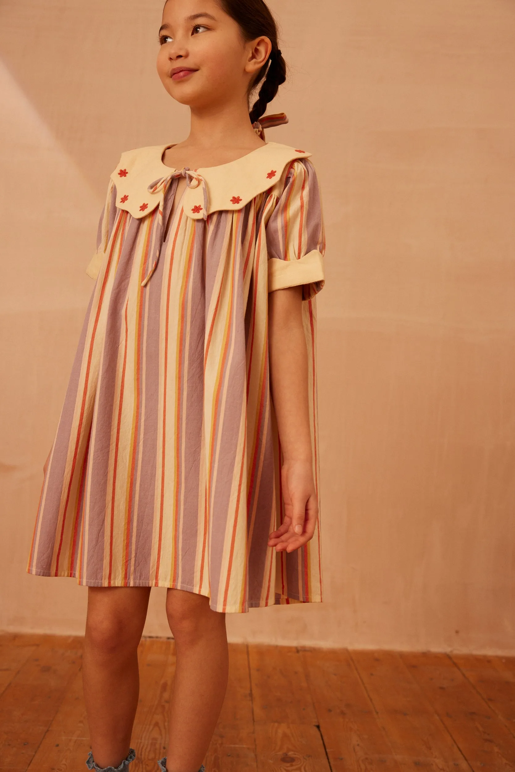 Esther Dress, Rustrel Stripe
