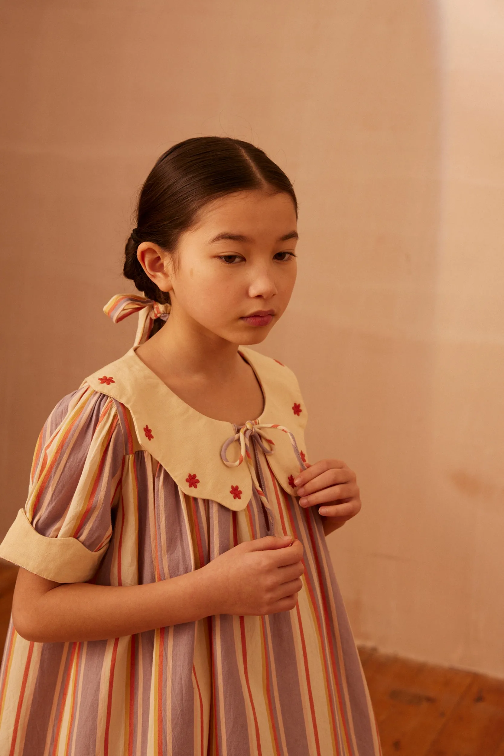 Esther Dress, Rustrel Stripe