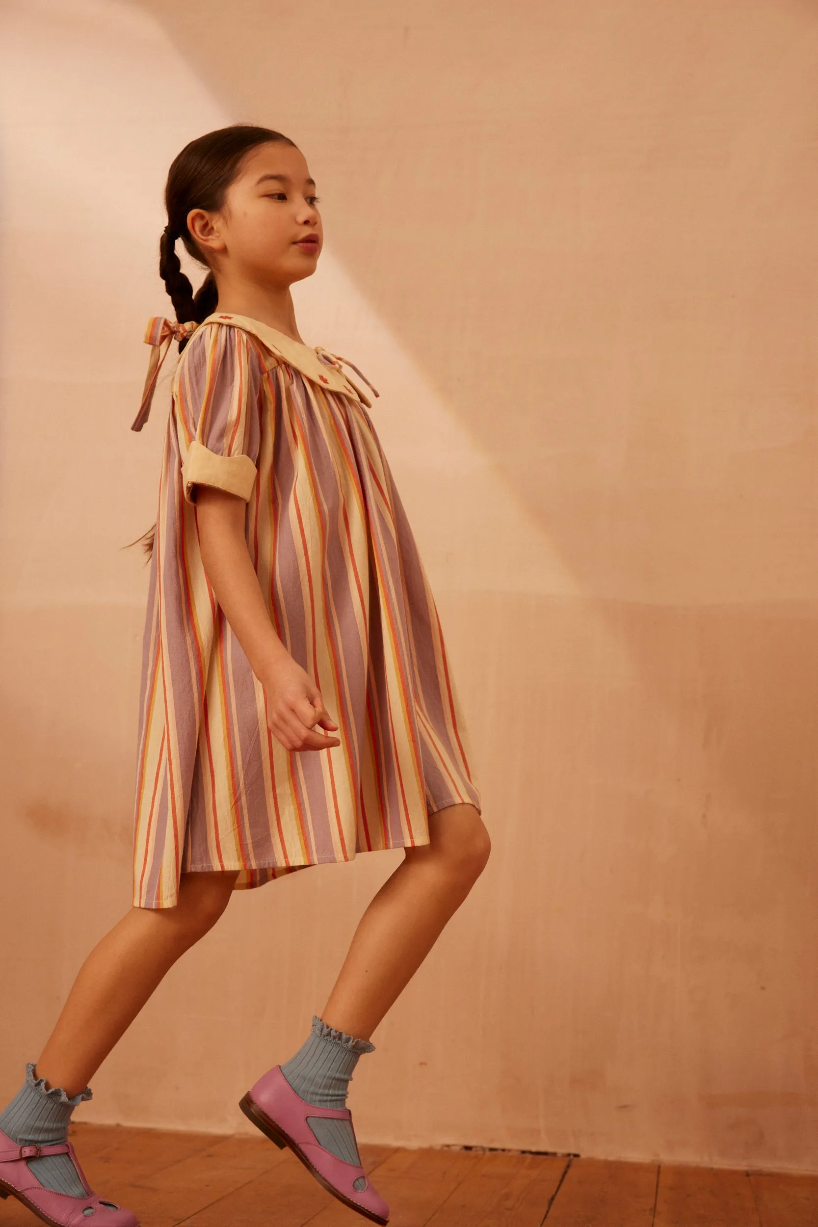 Esther Dress, Rustrel Stripe