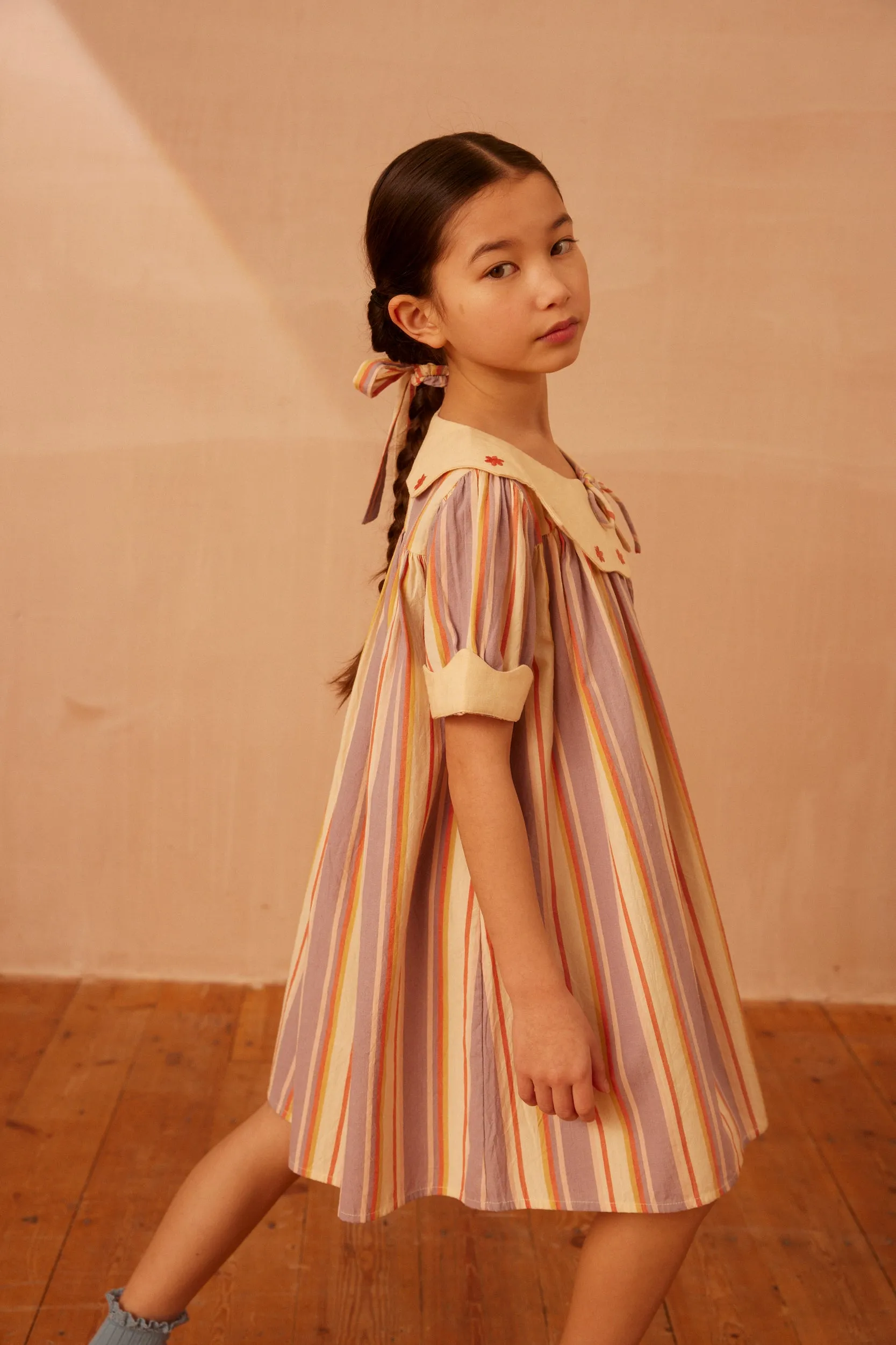 Esther Dress, Rustrel Stripe