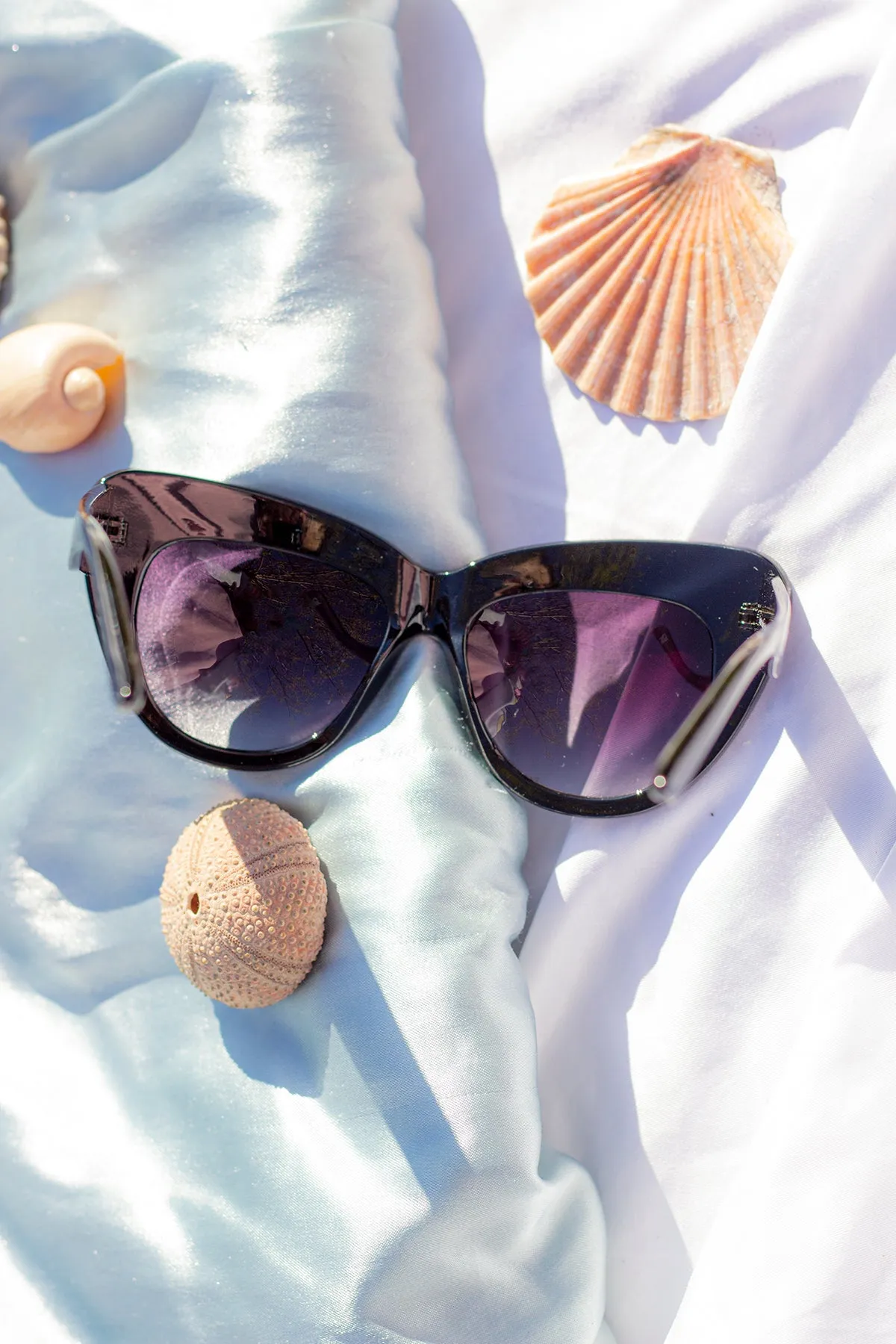Exaggerated Chunky Cat Eye Sunglasses