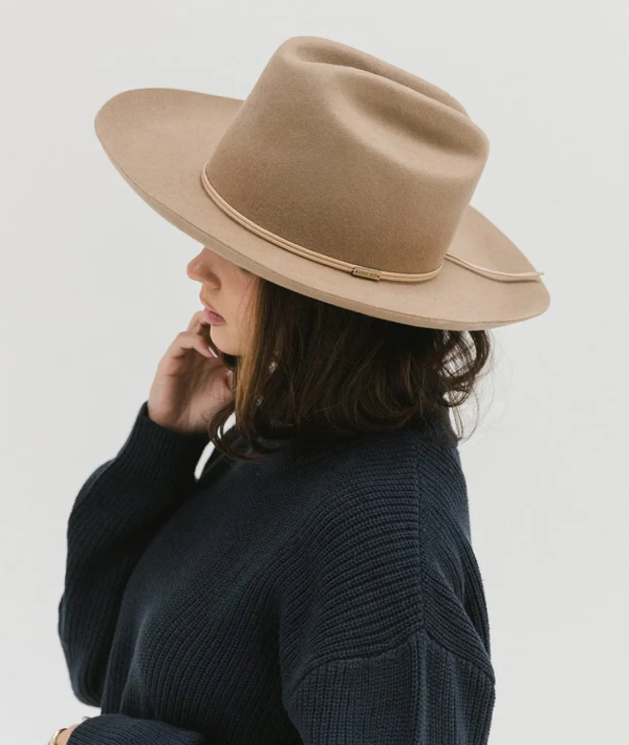 Ezra Western Hat - Tan