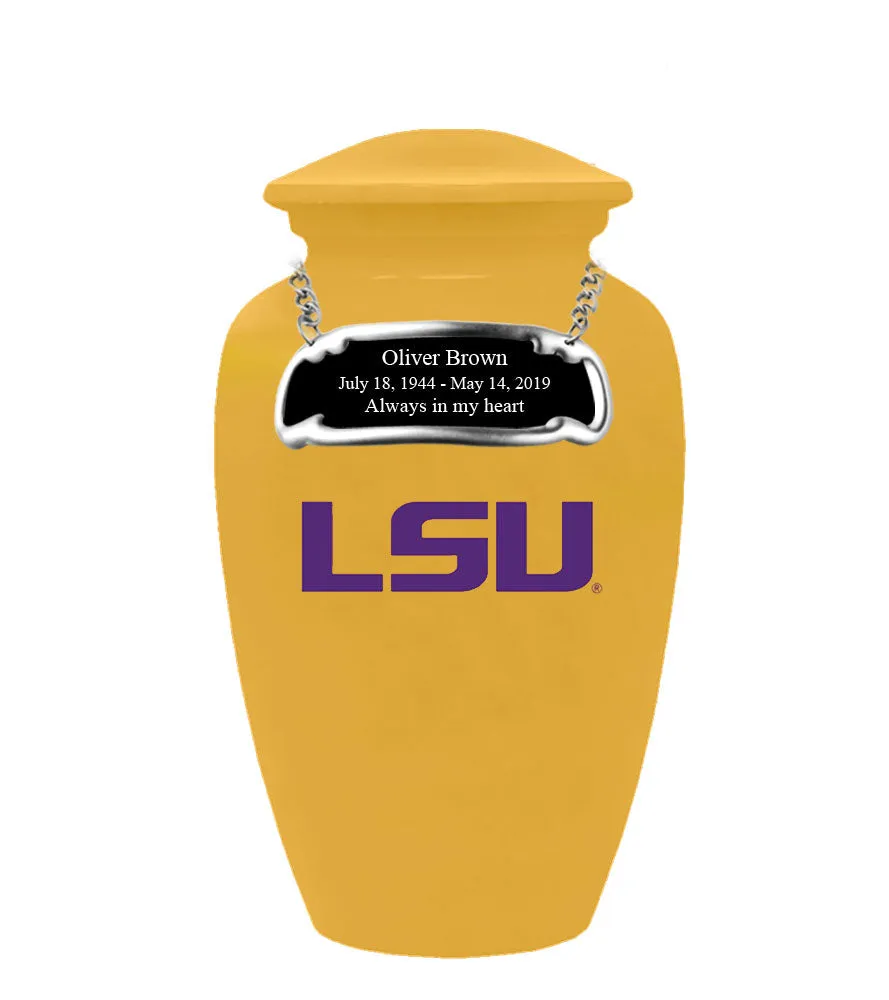 Fan Series - Louisiana State University Tigers Memorial Cremation Urn - IULSU101