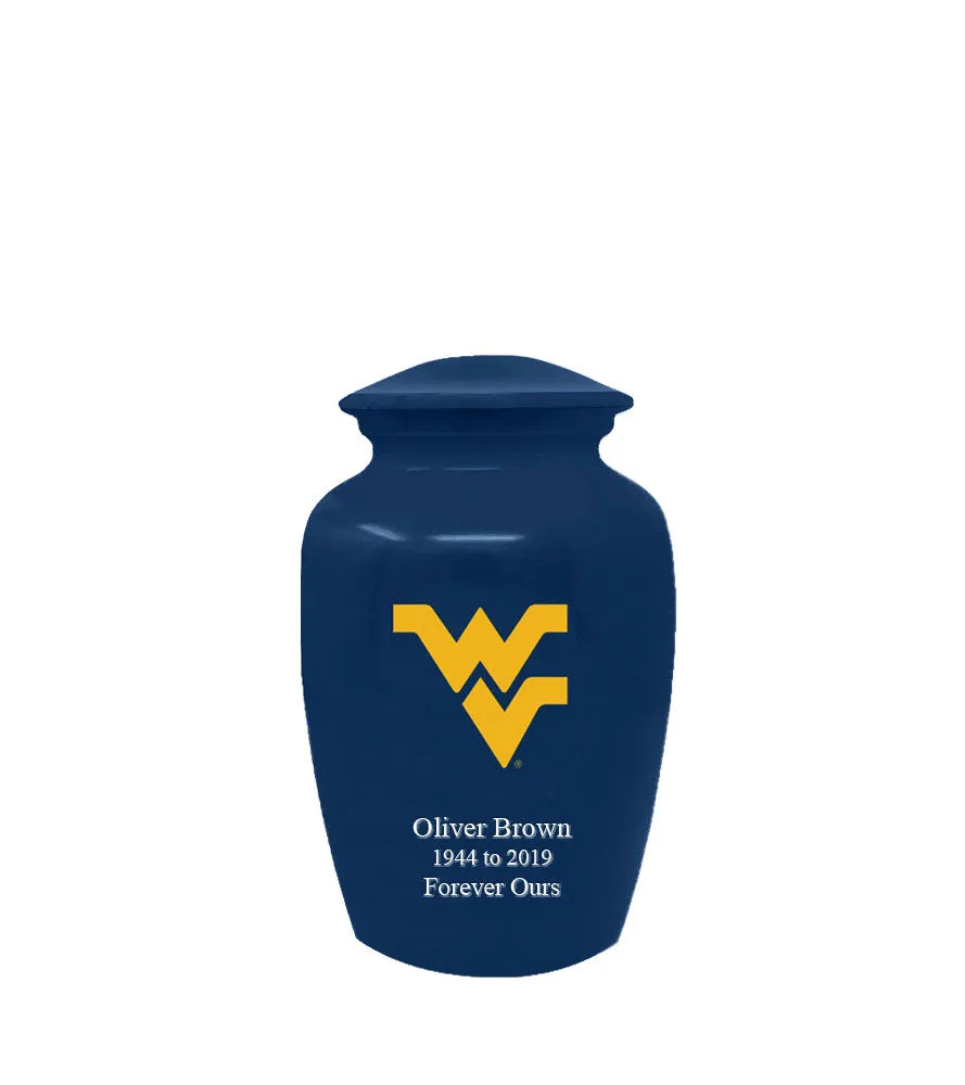 Fan Series - West Virginia University Mountaineers Memorial Cremation Urn - IUWVG100