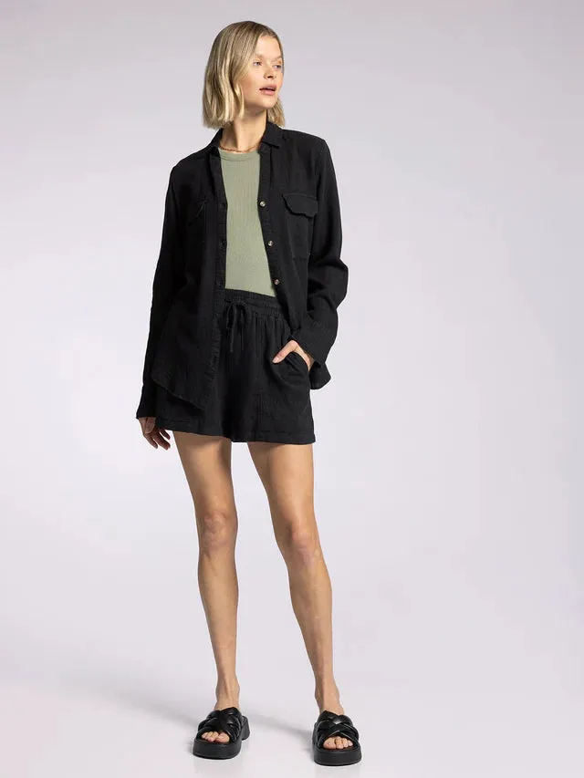 FARRAH LINEN SHORTS - THREAD AND SUPPLY