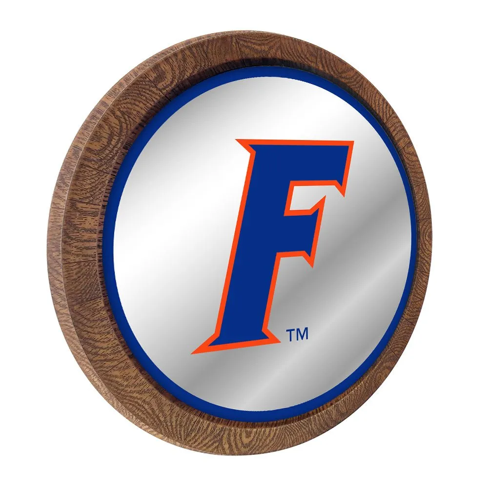 Florida Gators: Mirrored Barrel Top Mirrored Wall Sign