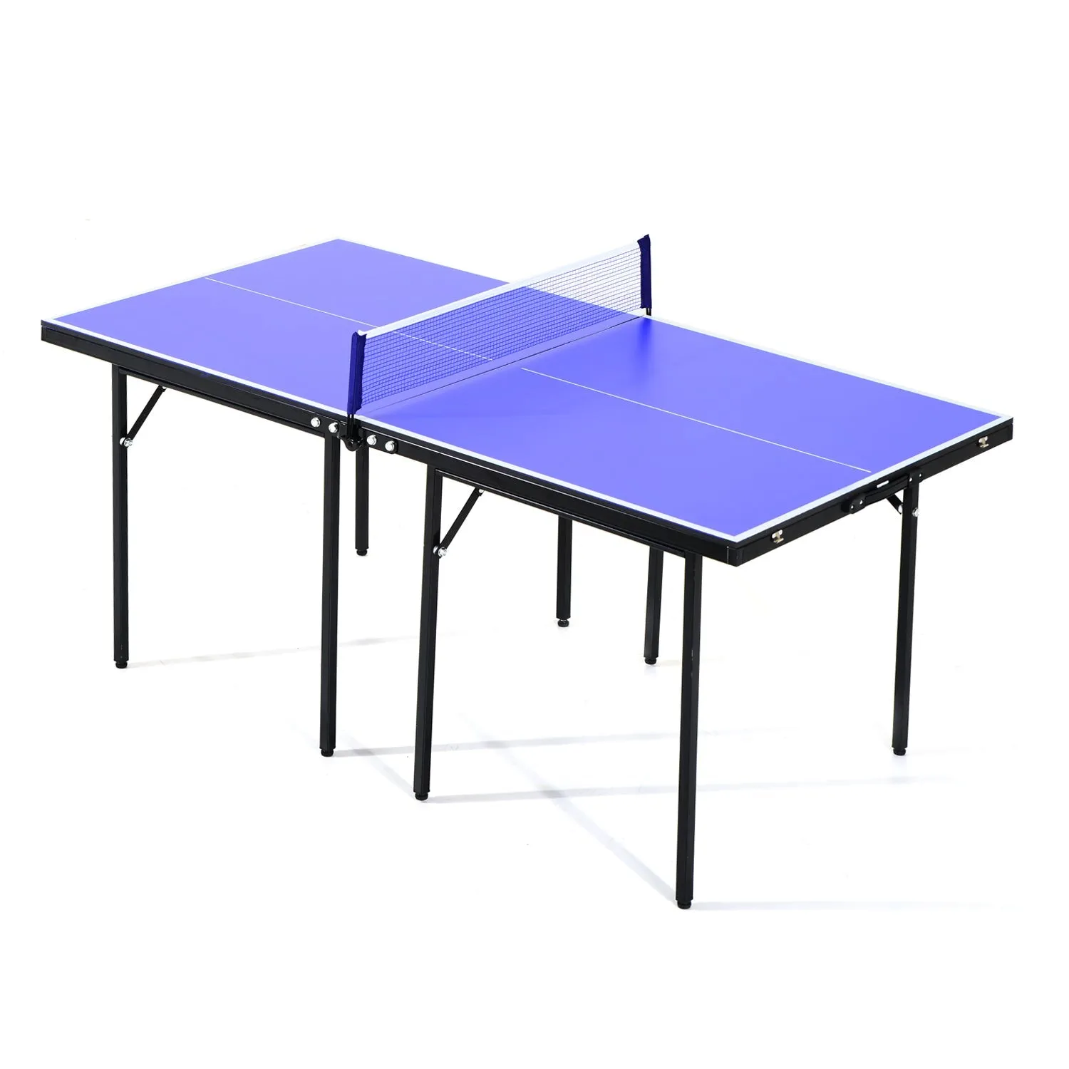Folding Mini Ping Pong Table Set