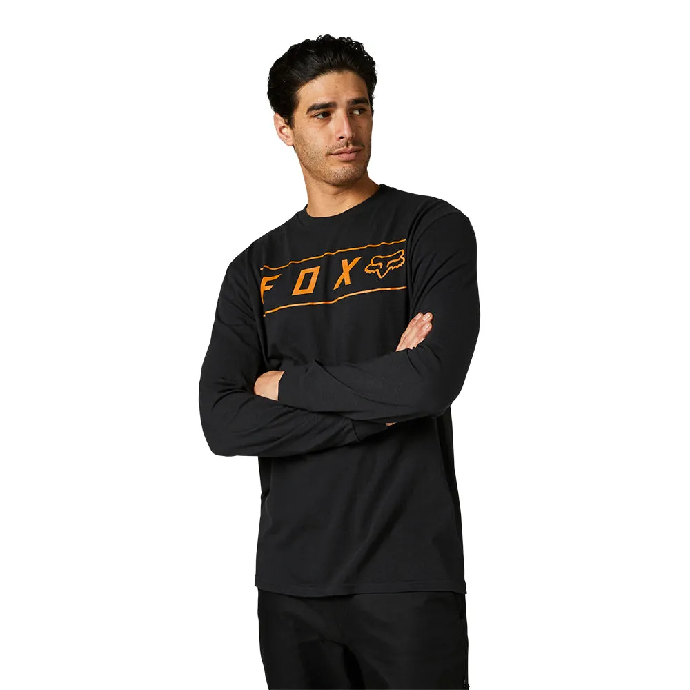 FOX PINNACLE LS TEE [BLK] S