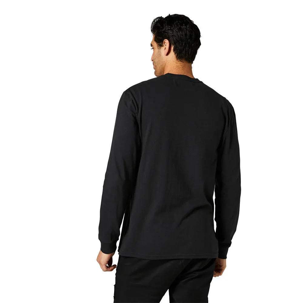 FOX PINNACLE LS TEE [BLK] S