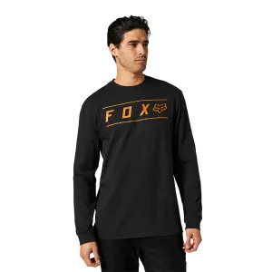 FOX PINNACLE LS TEE [BLK] S