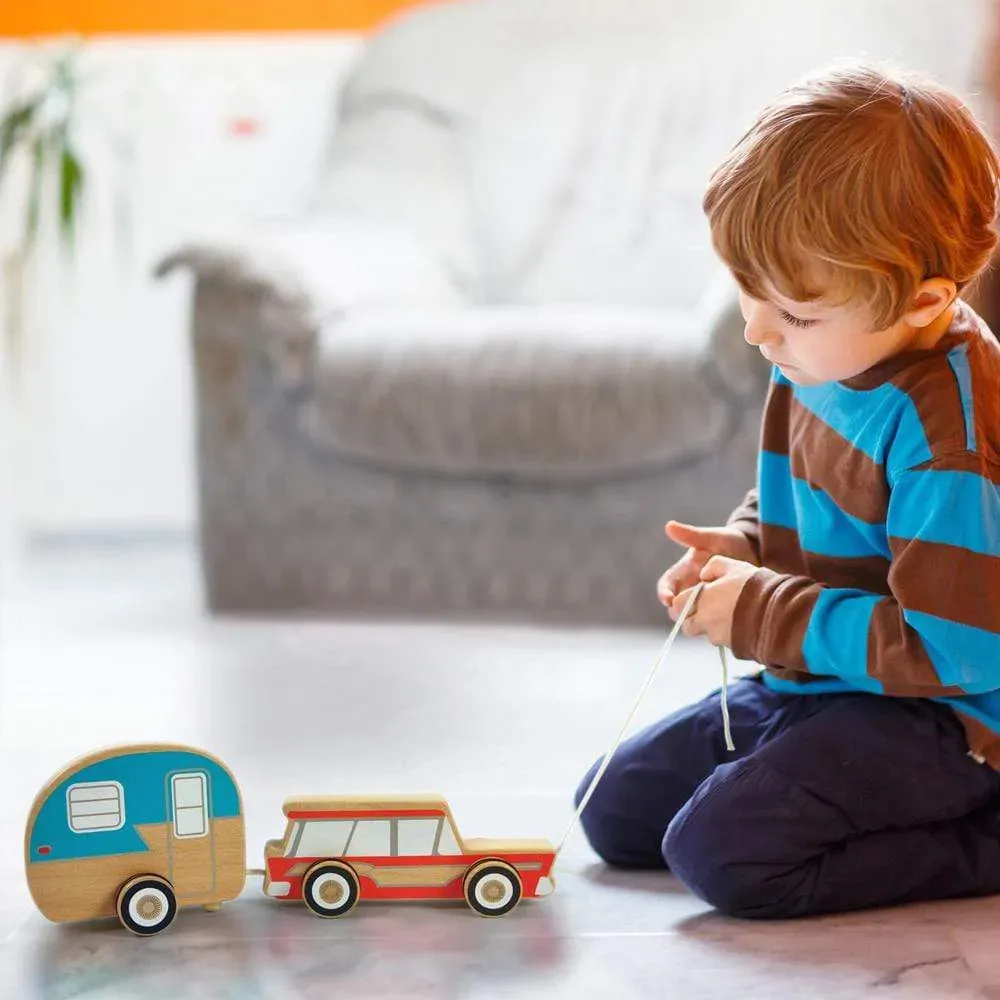 Fred Road Trip Camper Pull Toy