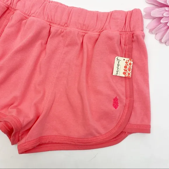 Free People Movement Grand Slam Shorts: Flamingo Pink Melon