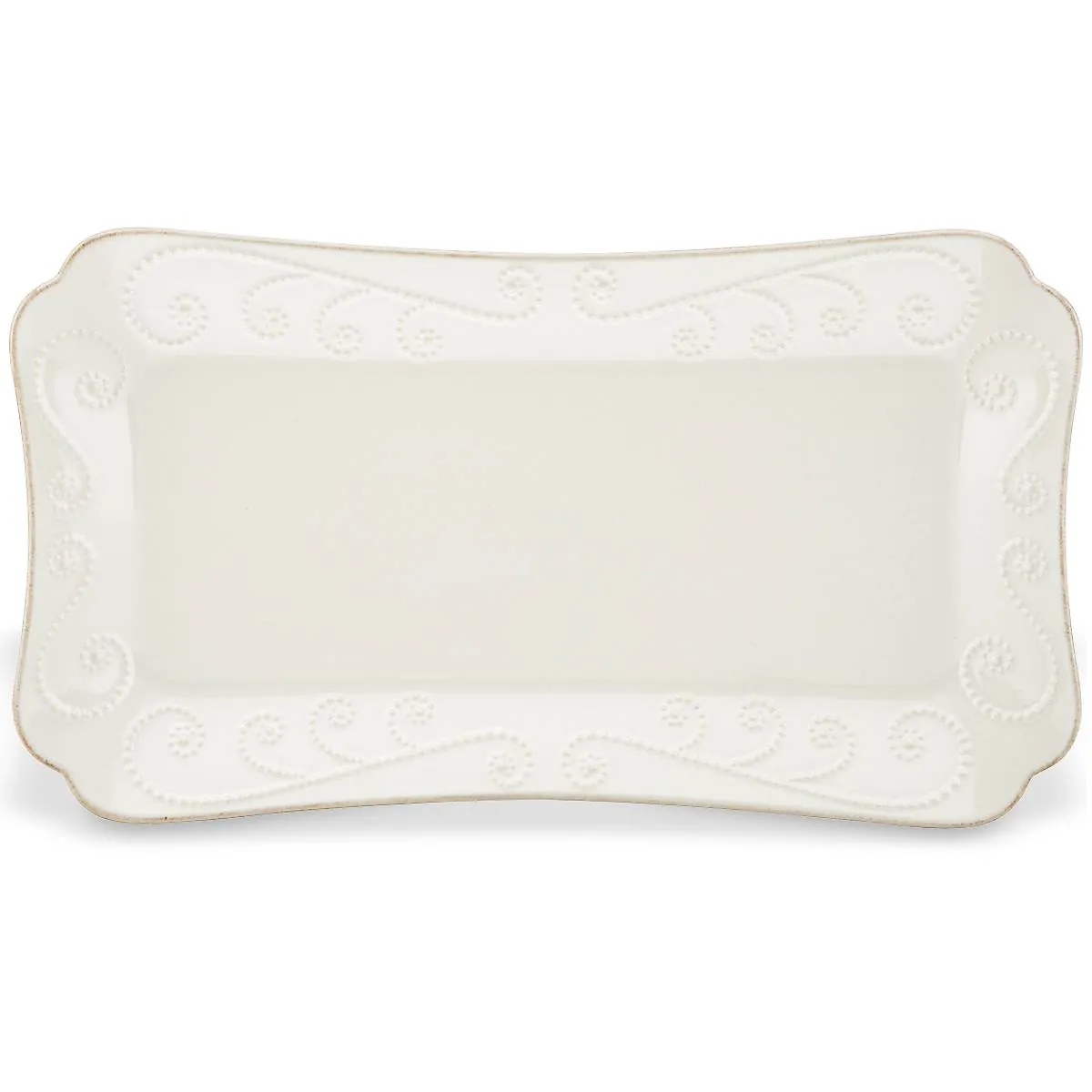 French Perle White Hors D'oeuvres Tray