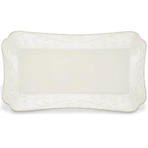 French Perle White Hors D'oeuvres Tray
