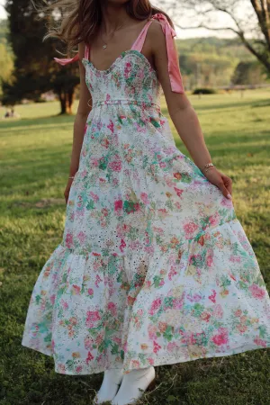 Fresh Flowers Maxi Dress
