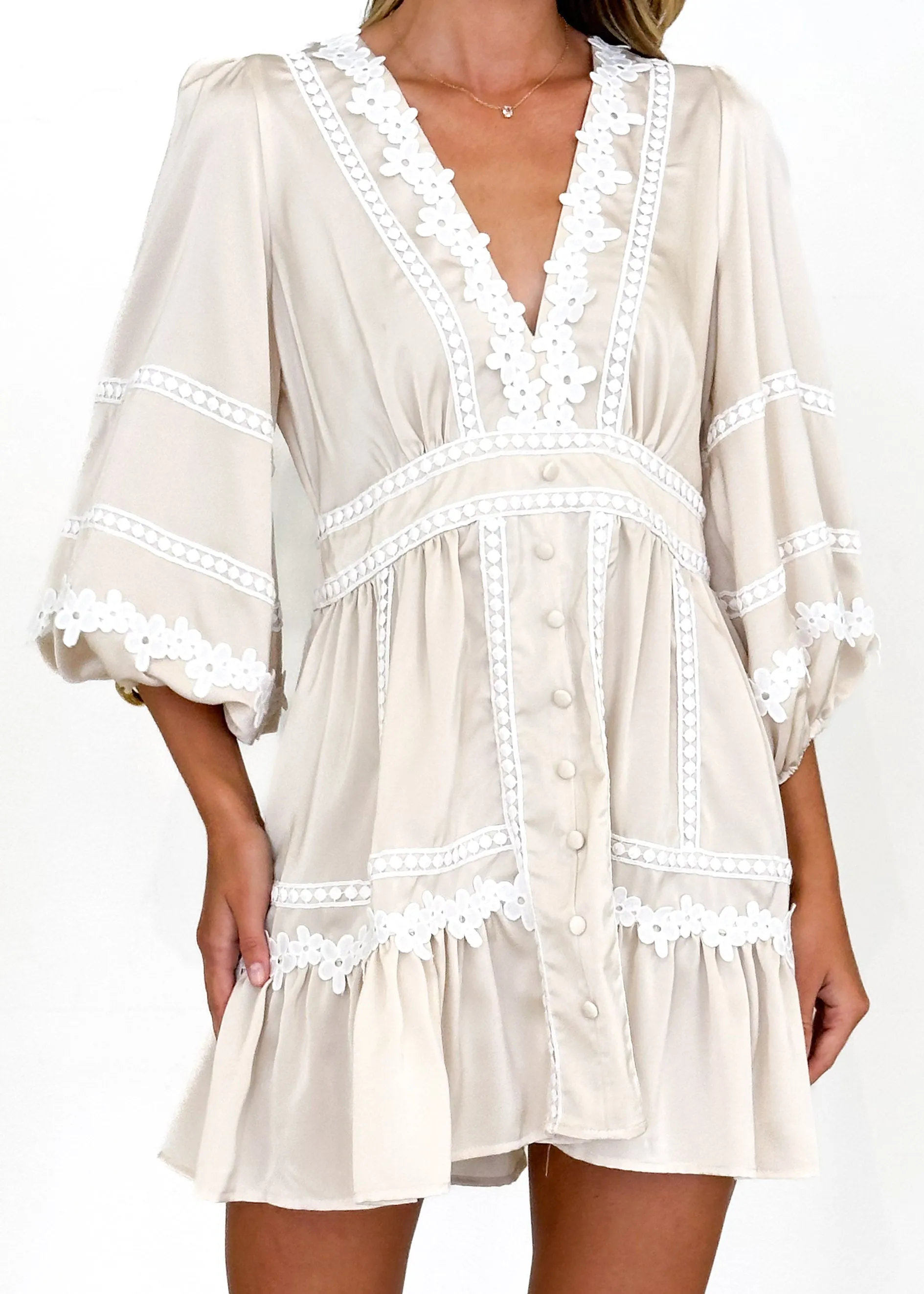 Frolick Dress - Ivory