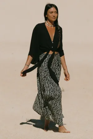 Front Tie Kimono Top