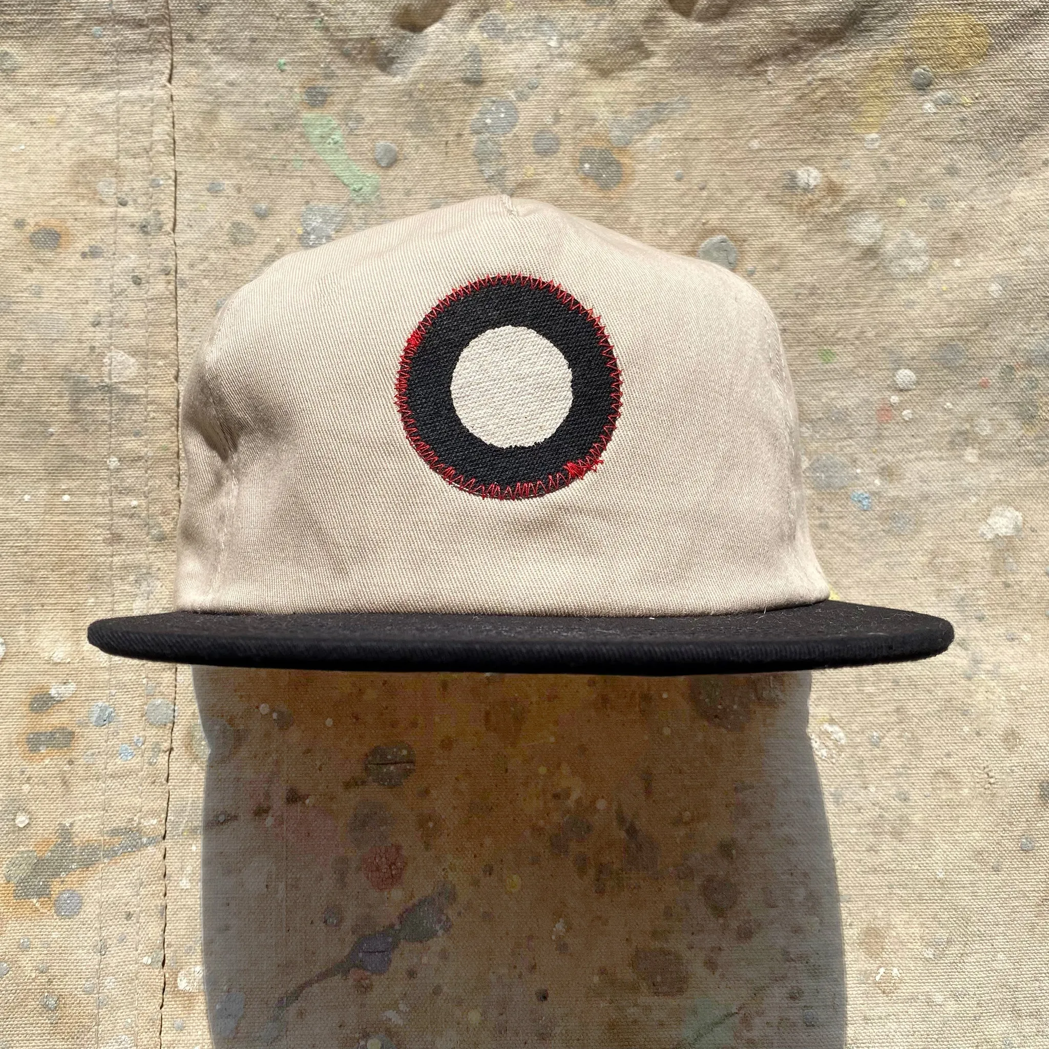 Fullmoon Patch Hat - Two-Toned BLK/NAT