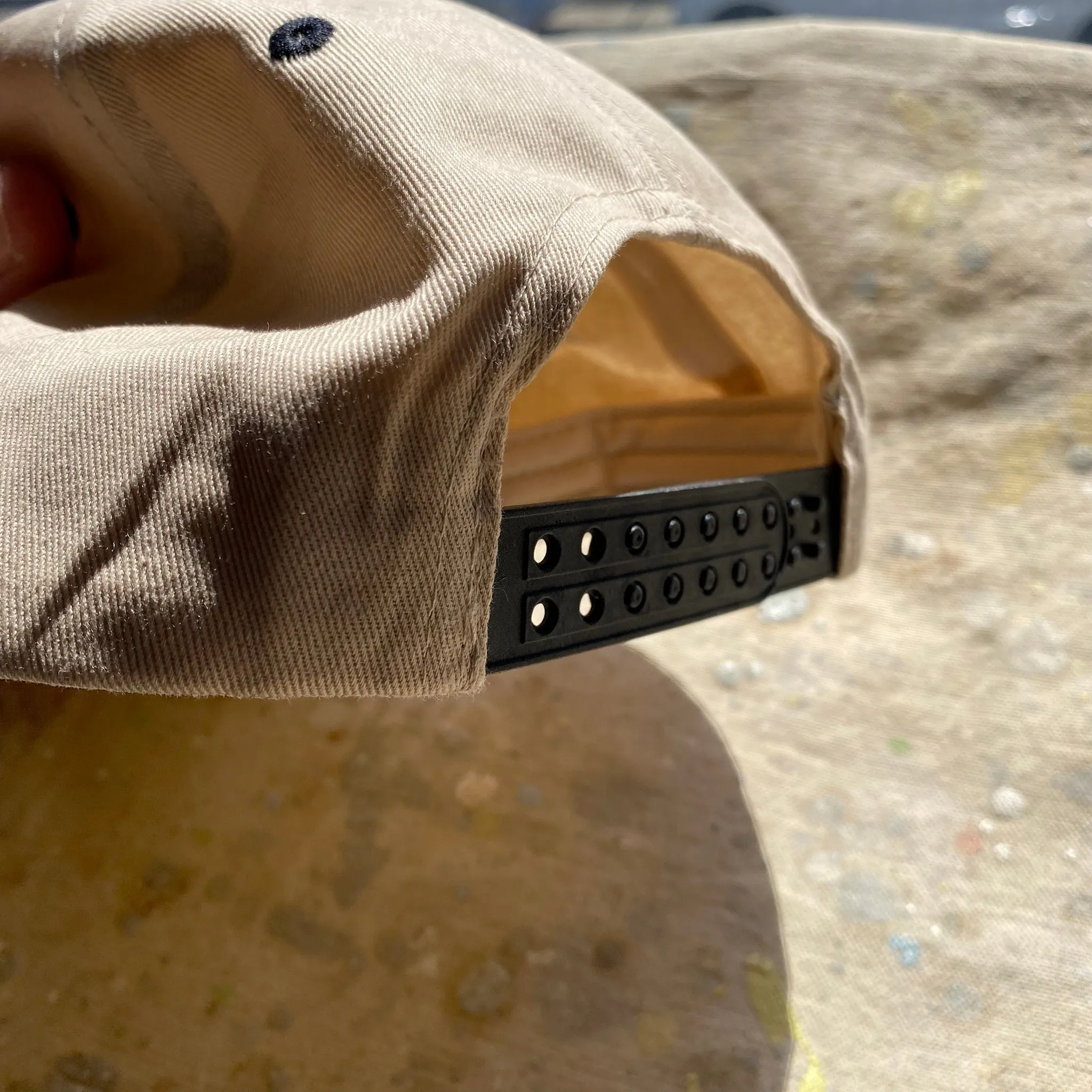 Fullmoon Patch Hat - Two-Toned BLK/NAT