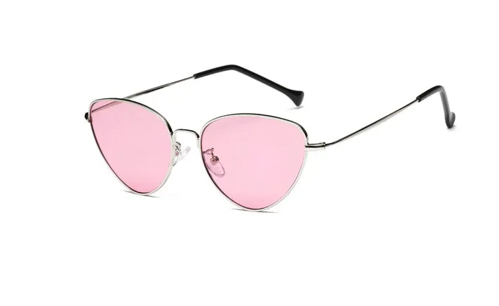 Gafas Retro Cat Eye Femme Fatale Lentes Micas Negras Rojas Rosas VGT-EW-FF-CAT