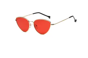 Gafas Retro Cat Eye Femme Fatale Lentes Micas Negras Rojas Rosas VGT-EW-FF-CAT
