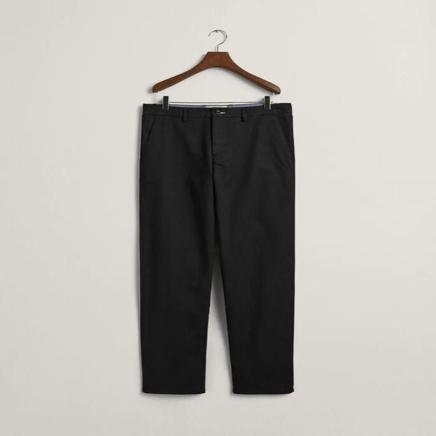 Gant Regular Fit Tech Prep Chino Black