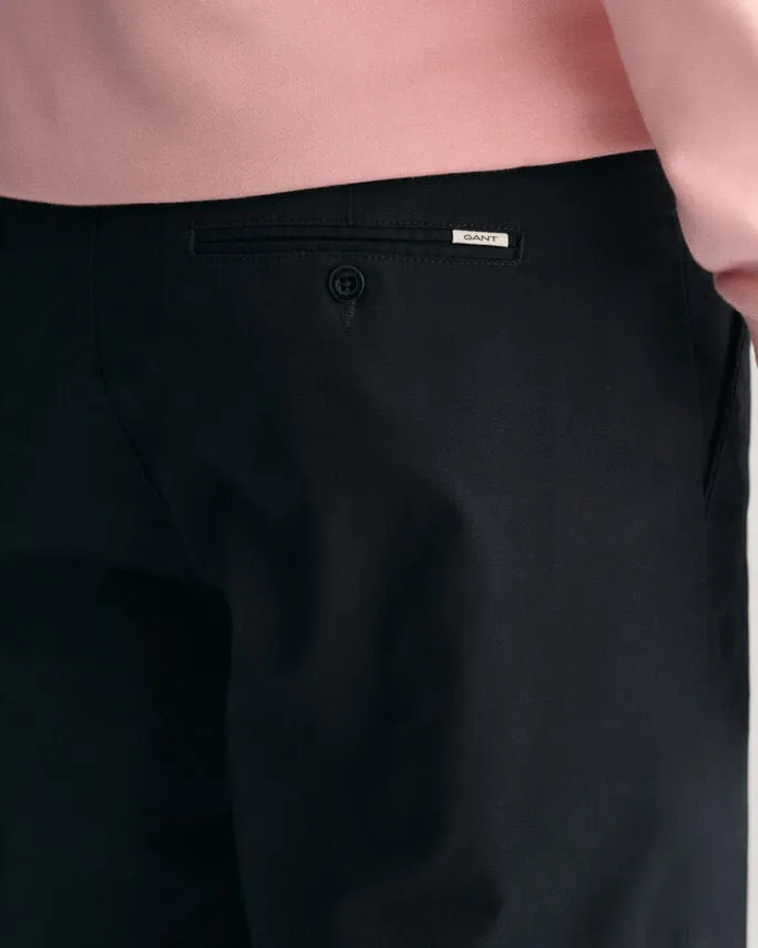 Gant Regular Fit Tech Prep Chino Black