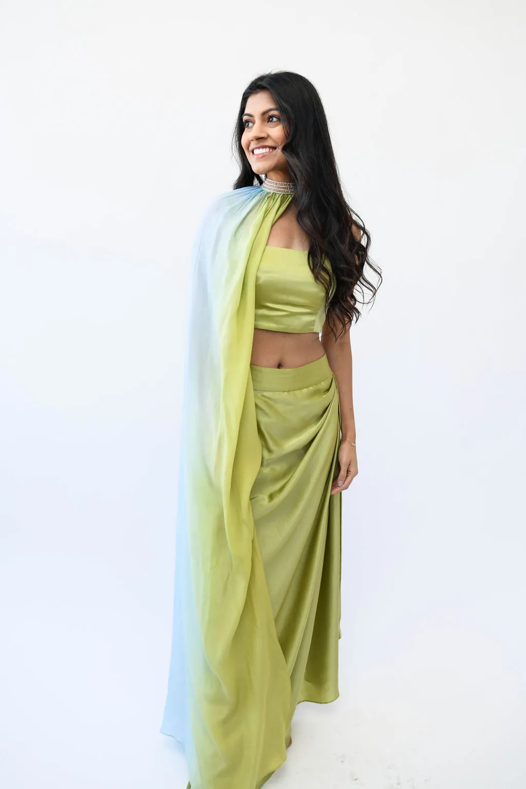 Gia Ombre Neck Drape