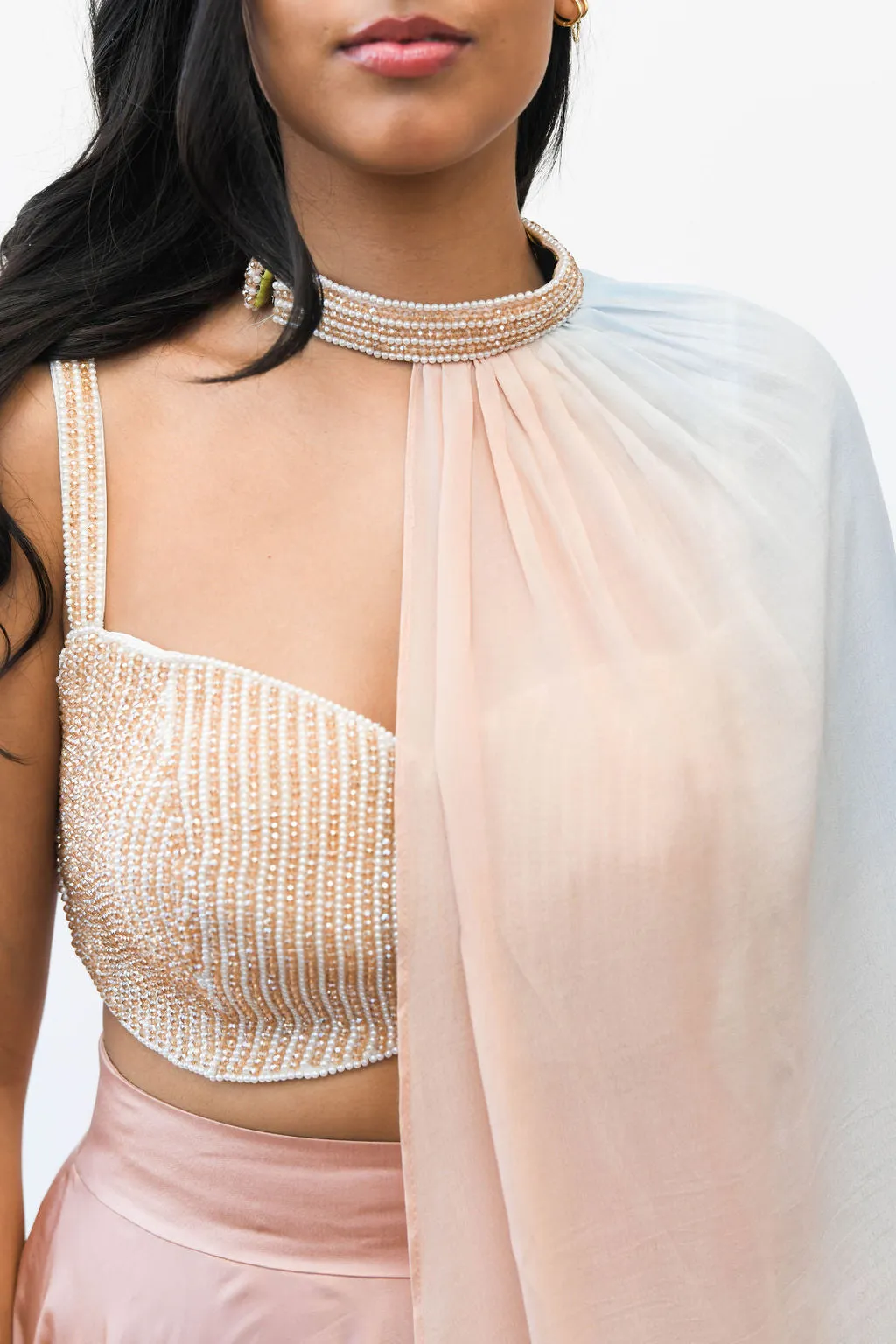 Gia Ombre Neck Drape