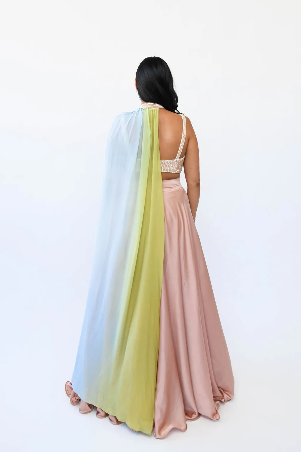 Gia Ombre Neck Drape