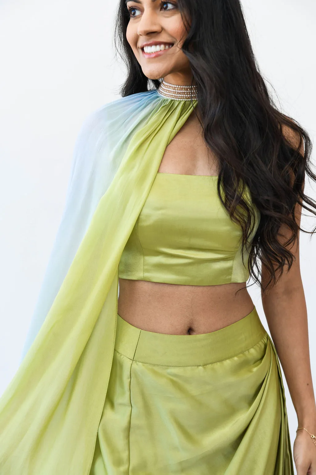 Gia Ombre Neck Drape