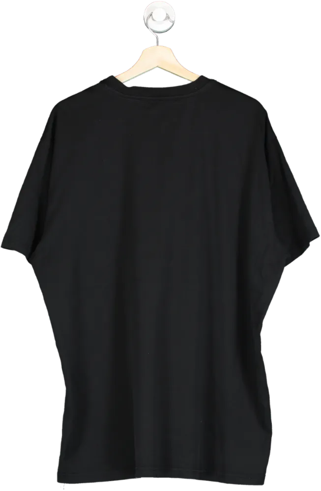 Givenchy Black Oversized Fit Logo T-shirt XL