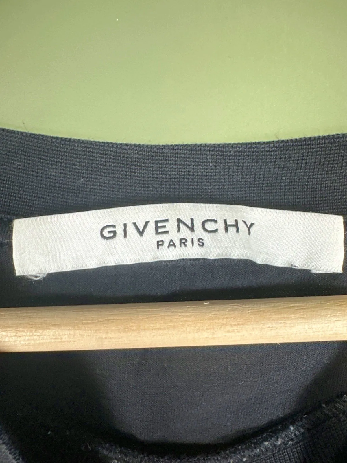 Givenchy Black Oversized Fit Logo T-shirt XL