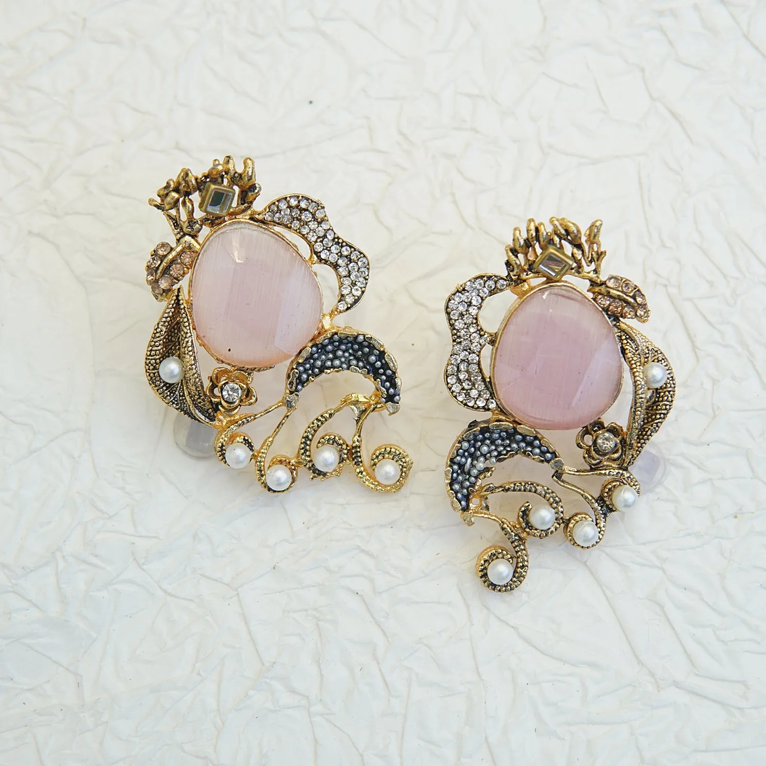 Graceful Gemstone Designer Earrings