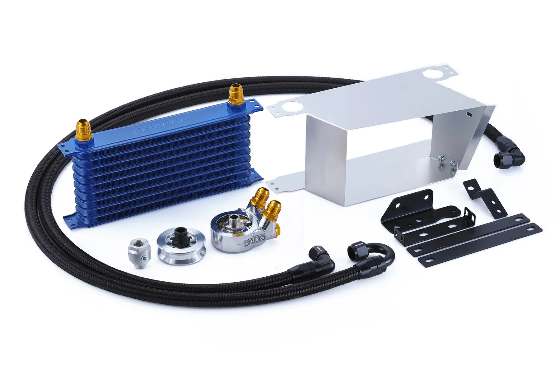 GReddy Circuit Spec Oil Cooler Kit(s) w/ 10-13row cores