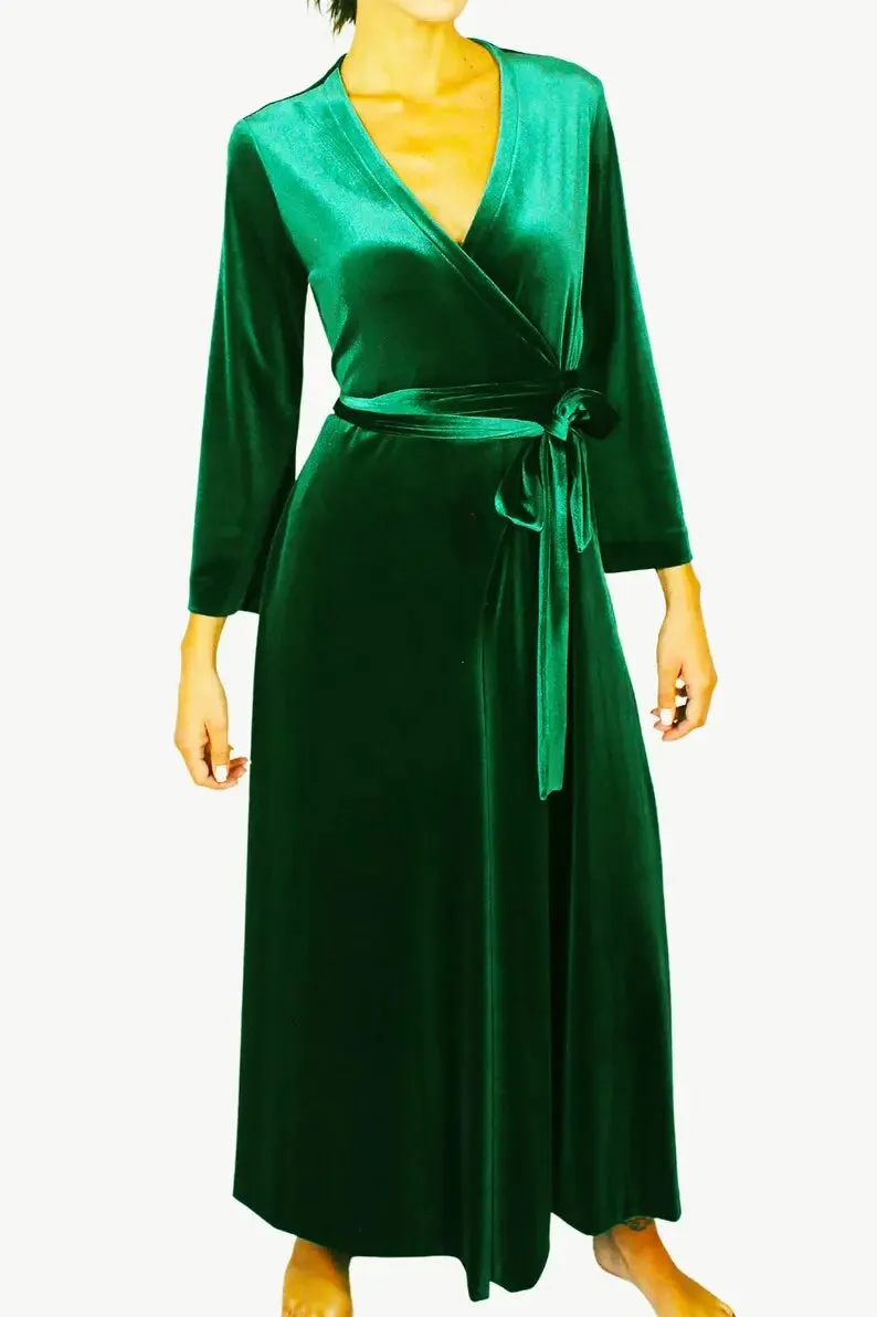 Green Velvet Jumpsuit