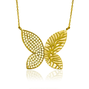 Hanging Butterfly Necklace