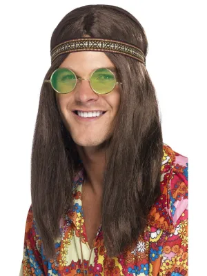 Hippie 60s 70s Accessories Dress Up Costume Set