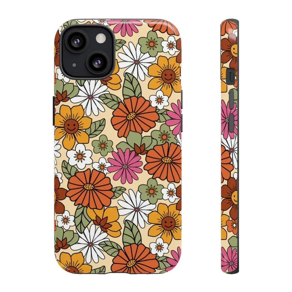Hippie Flower Power Phone Case For Iphone And Samsung