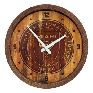 Inter Miami CF: Branded "Faux" Barrel Top Clock