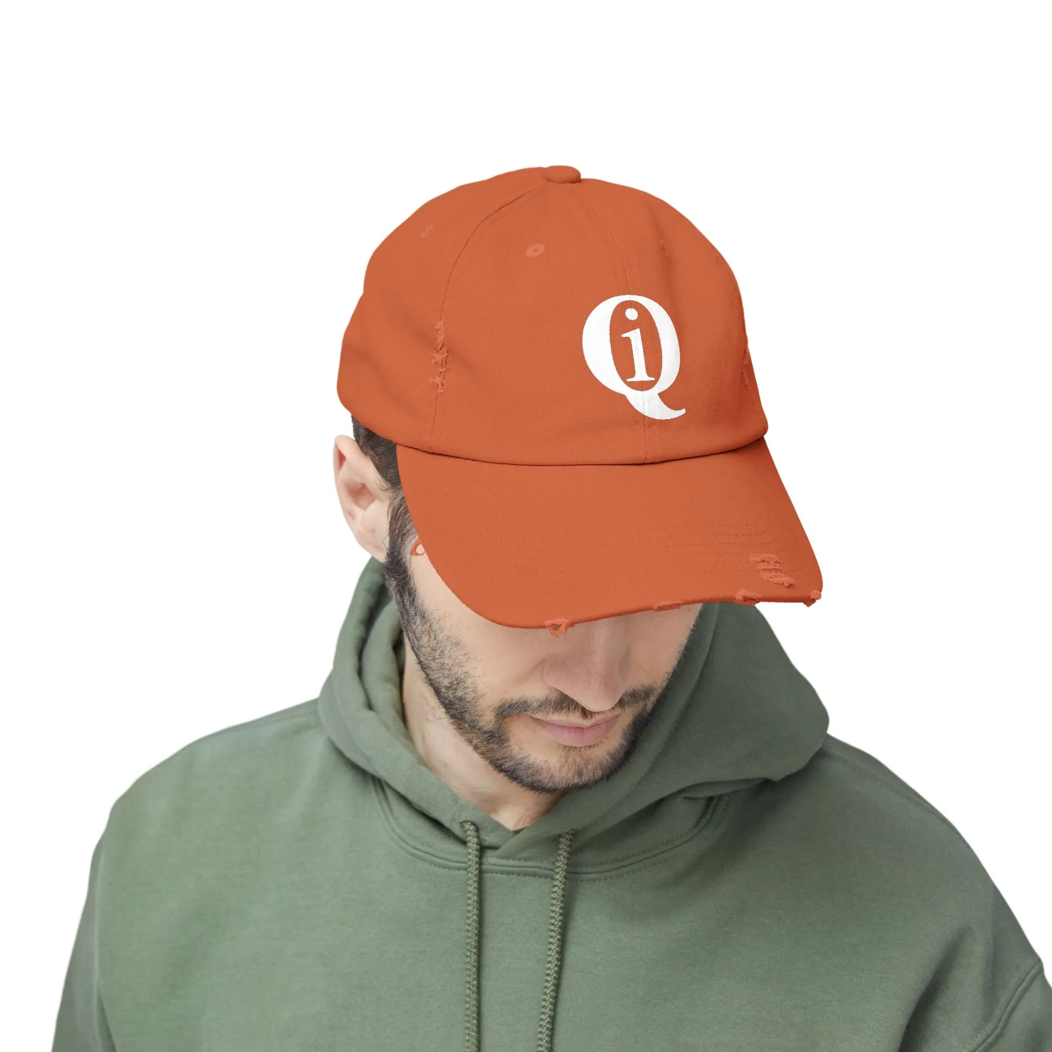 IQ Fashion | Unisex Distressed Cap