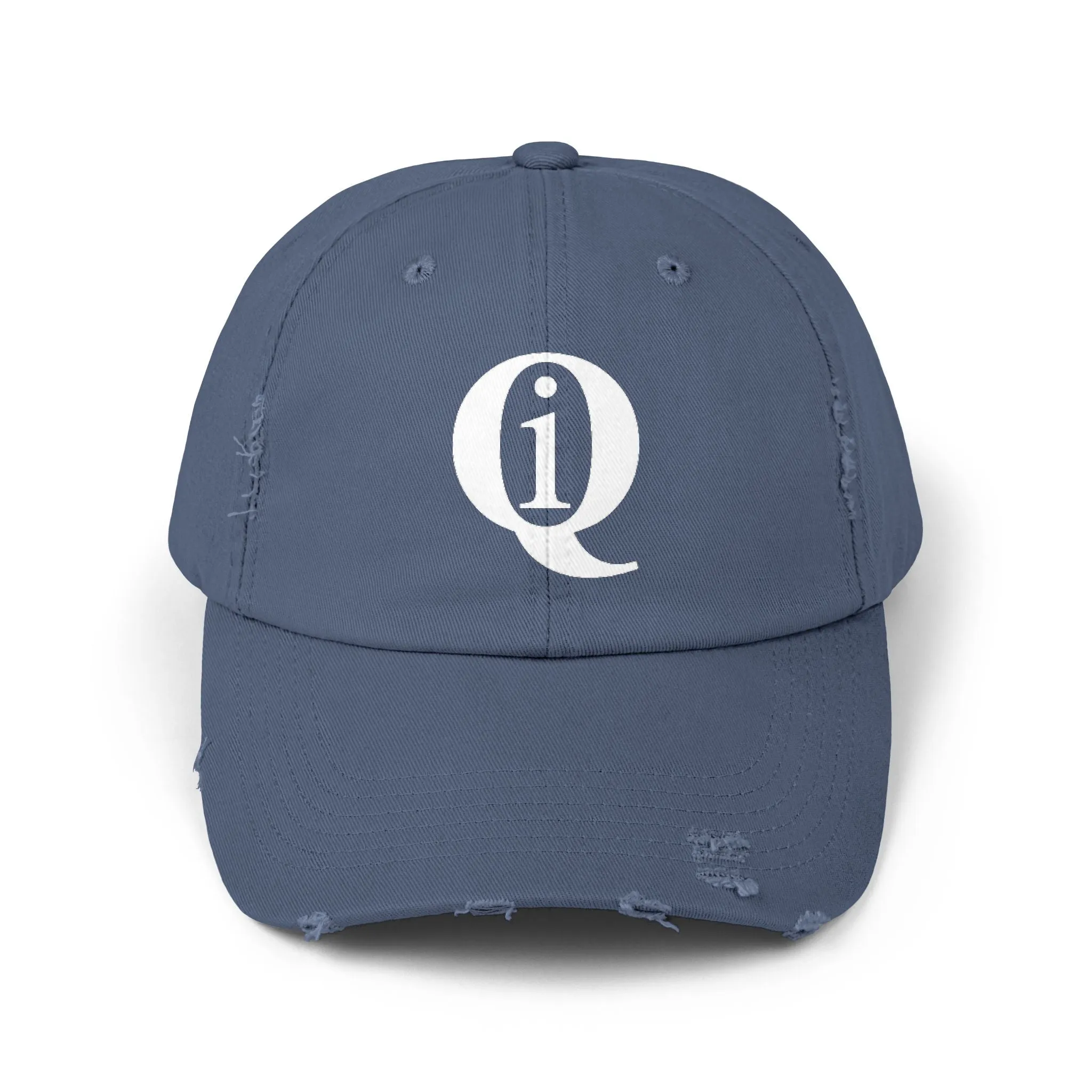 IQ Fashion | Unisex Distressed Cap