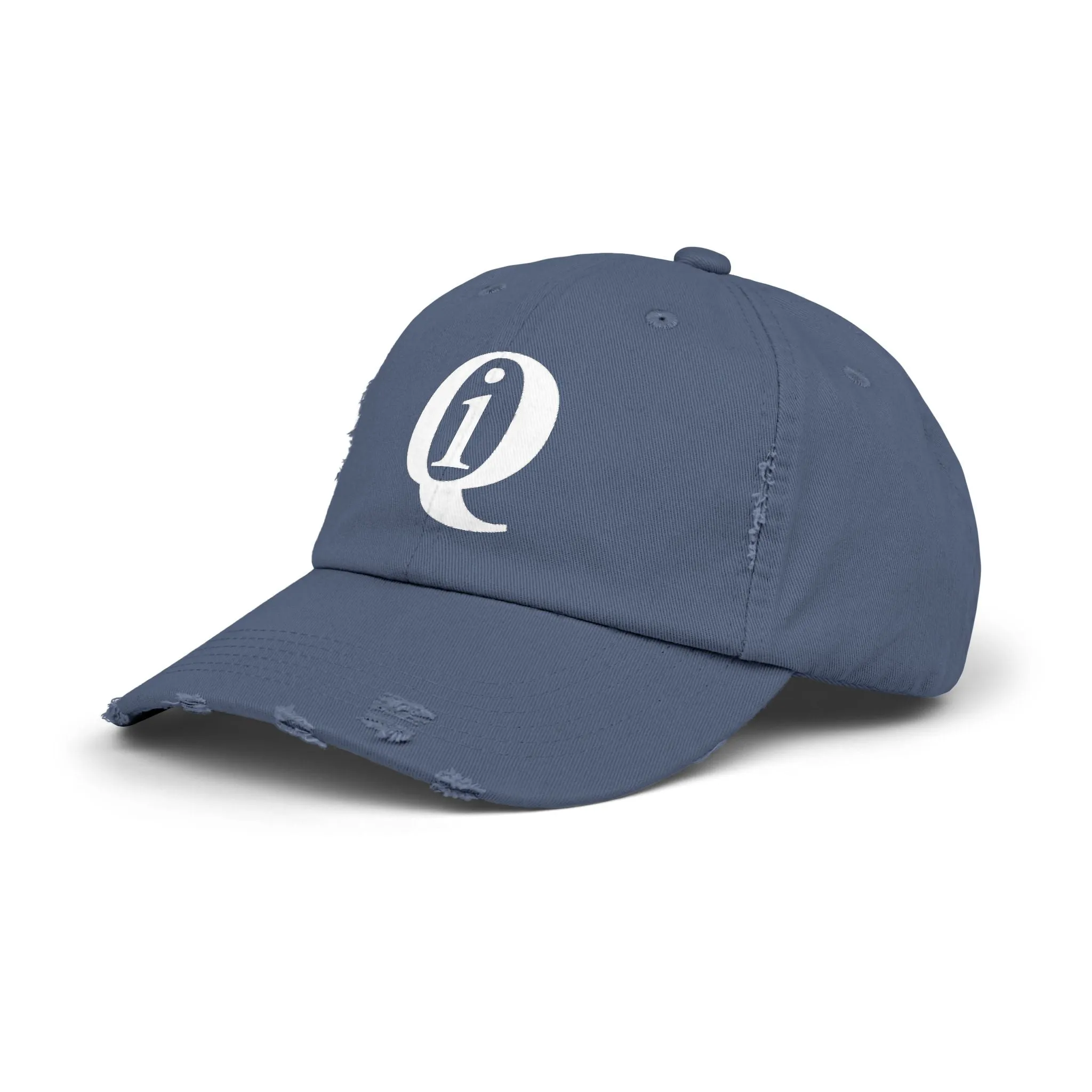 IQ Fashion | Unisex Distressed Cap