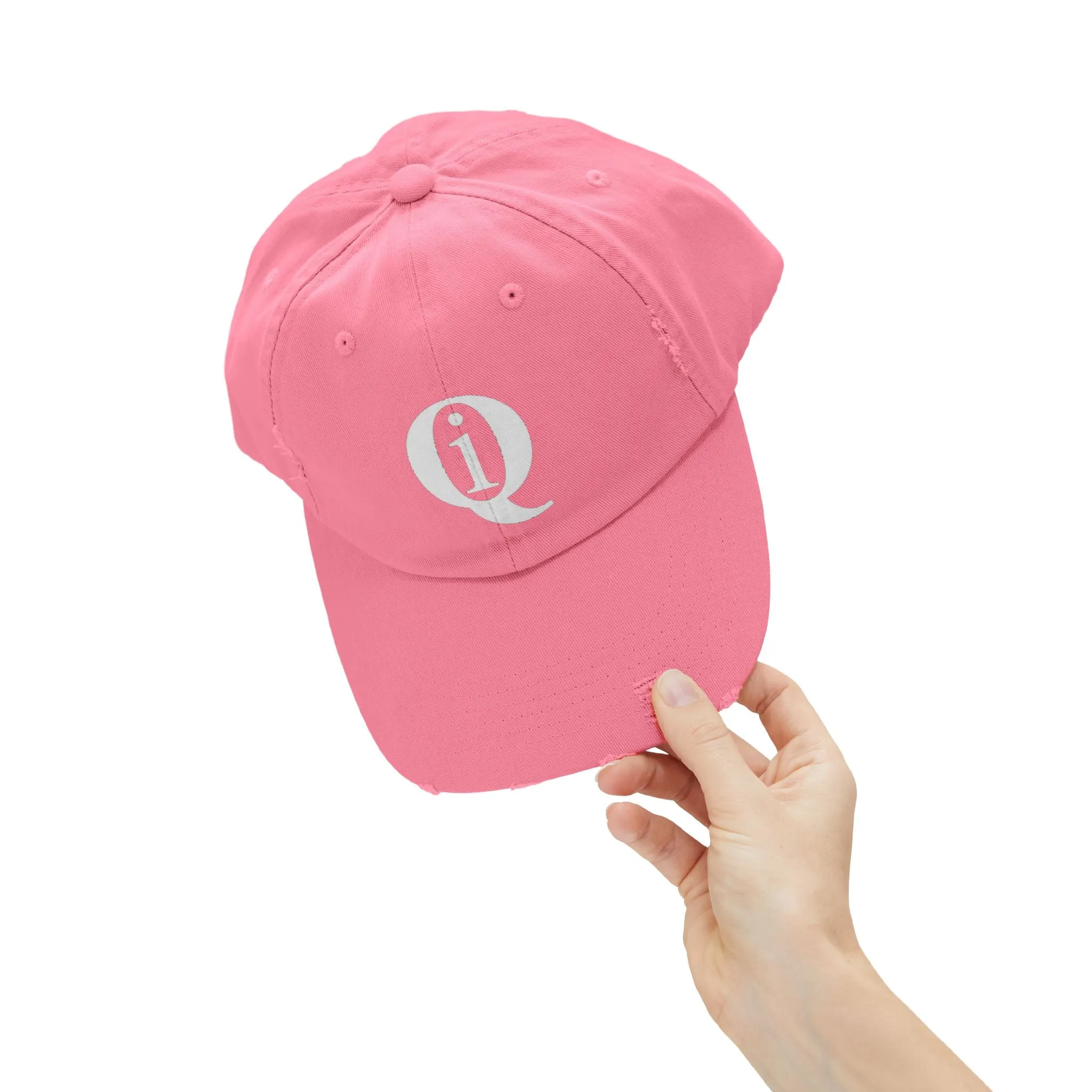 IQ Fashion | Unisex Distressed Cap